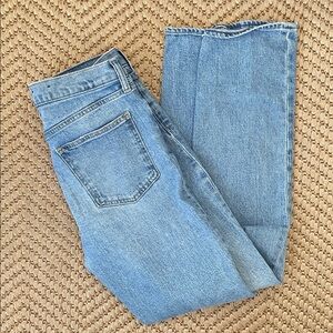 GAP - 90s Straight High Rise Denim Jeans - Blue - 29